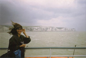 at the Dover Cliffs